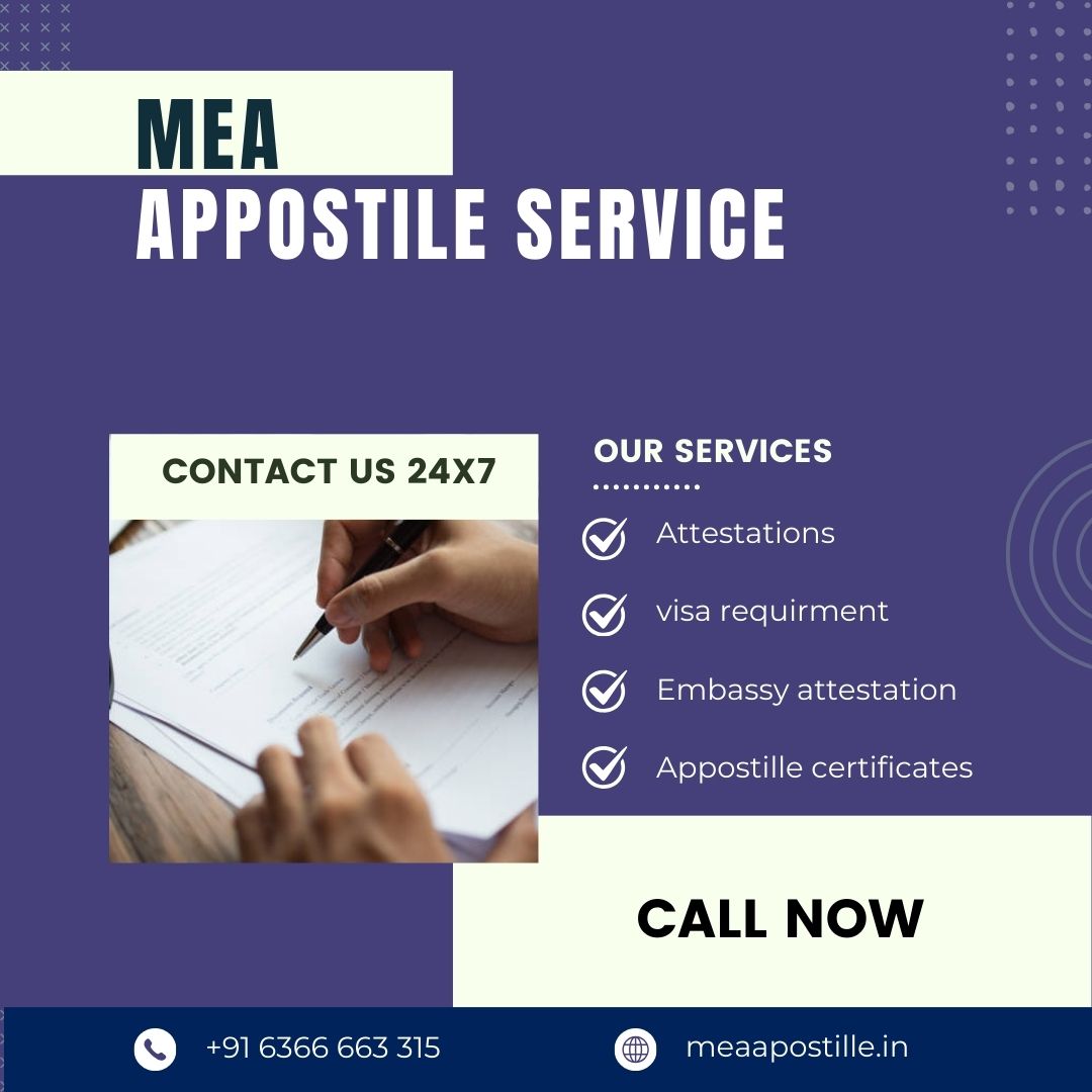 Urgent MEA Apostille Services